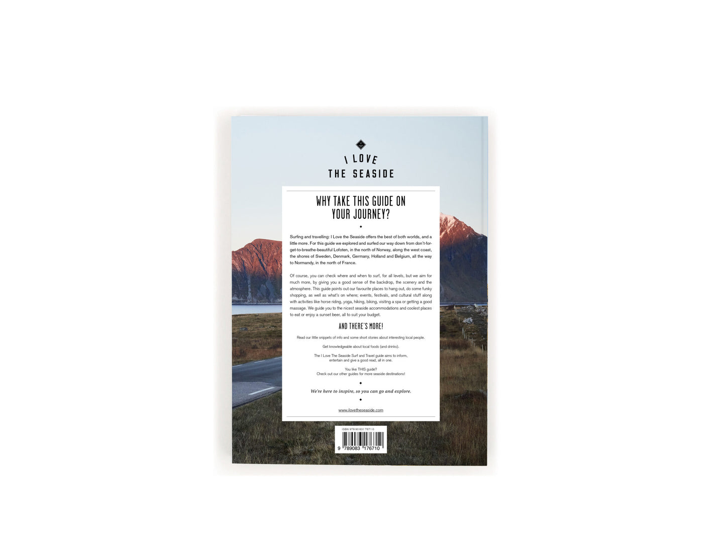 I Love the Seaside Northwest Europe Surfing Guidebook | Backcountry Books