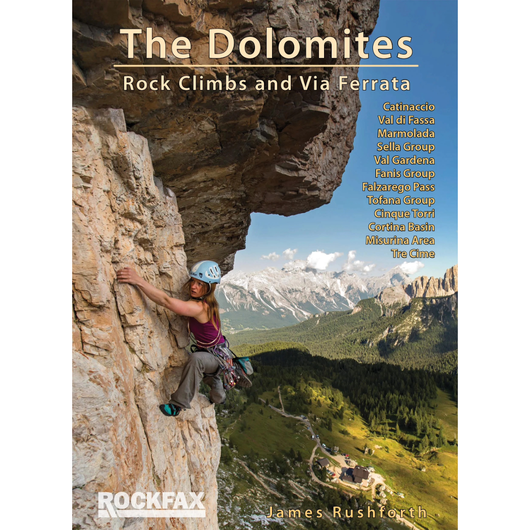 Rockfax The Dolomites: Rock Climbs and Via Ferrata | Backcountry Books