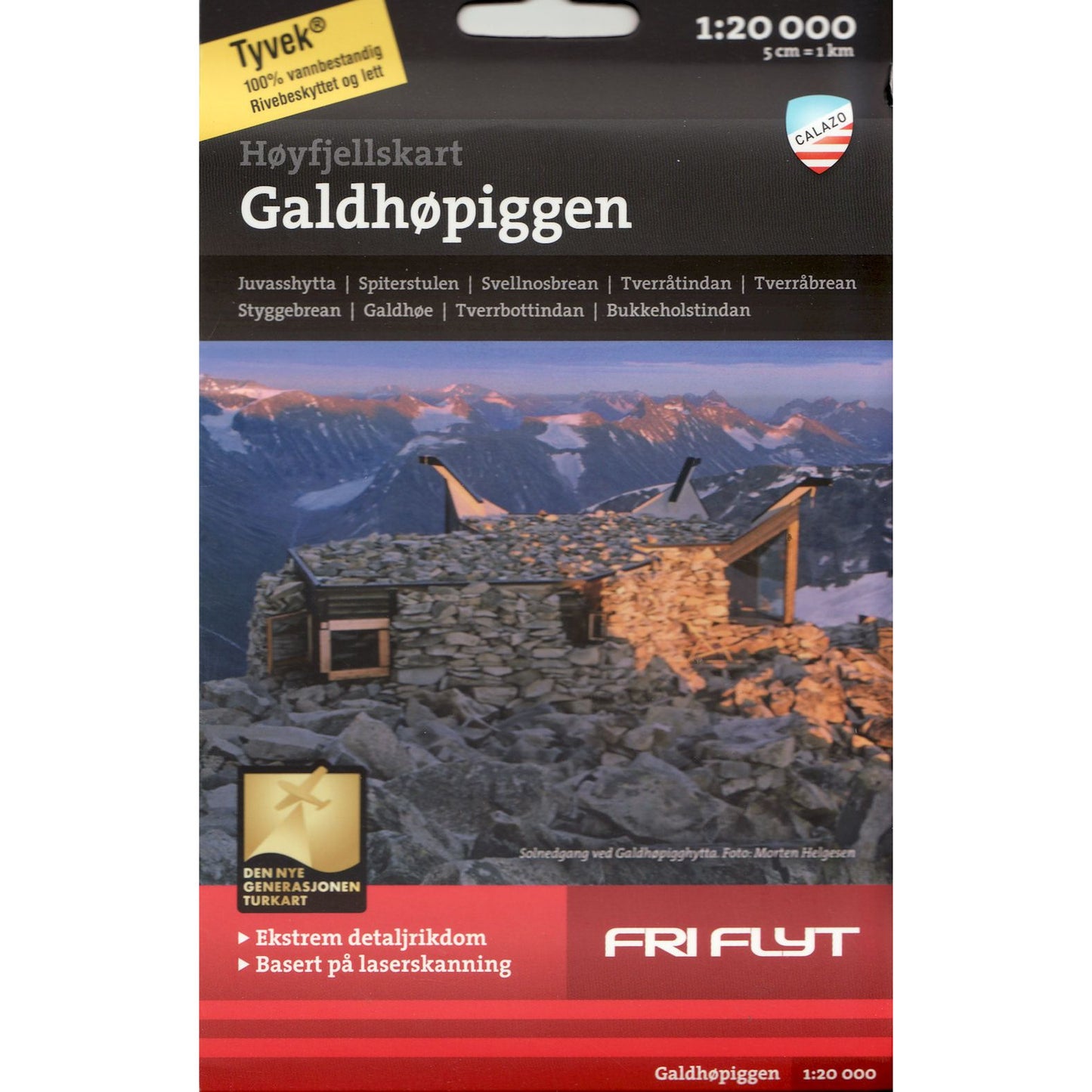galdhopiggen-high-altitude-map | Backcountry Books