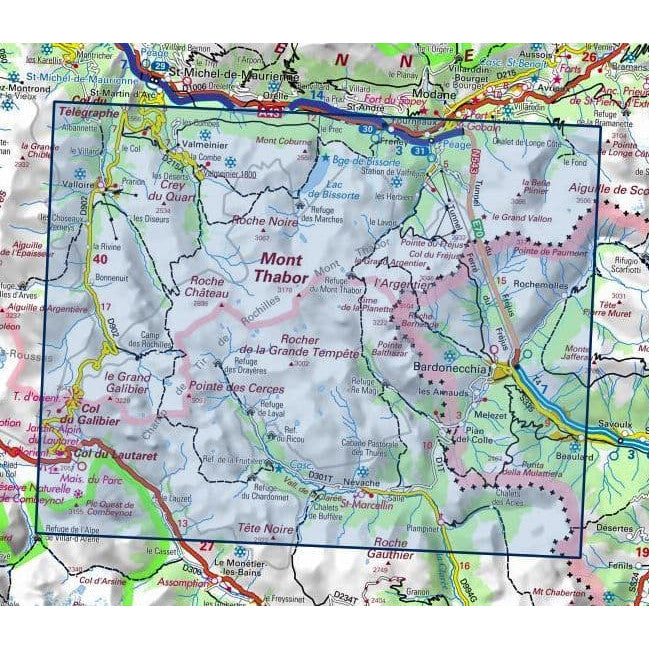 IGN 3535 OT Nevache-Mont Thabor