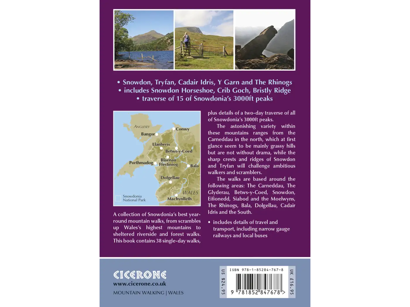 Mountain Walking Snowdonia | Backcountry Books