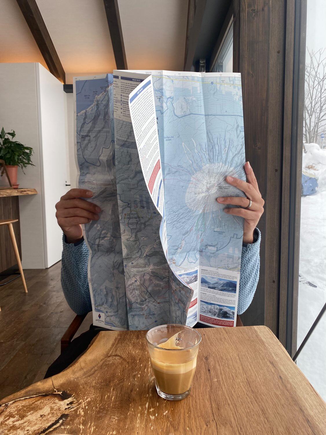 Niseko Backountry skiing map and snowboarding map | Backcountry Books | Hokkaido Wilds