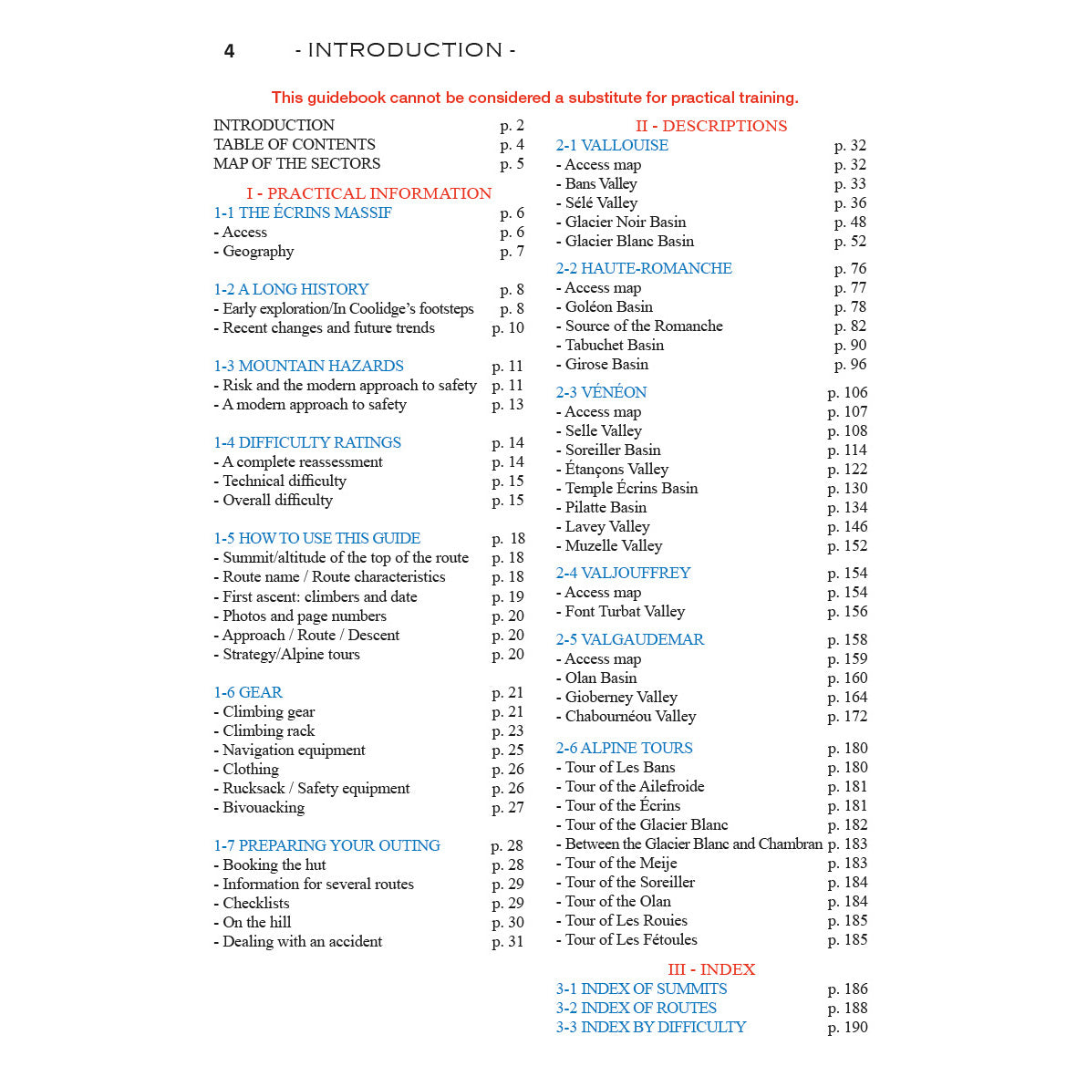 Classic Routes in the Ecrins | Sebastian Constant | Backcountry Books