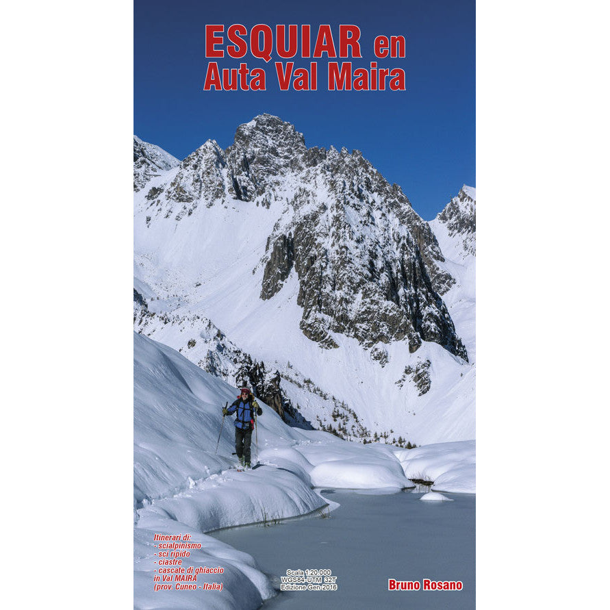 Esquiar En Auta Val Maira | Ski Touring Map Val Maira