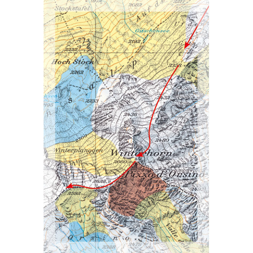 Freeride Map Andermatt