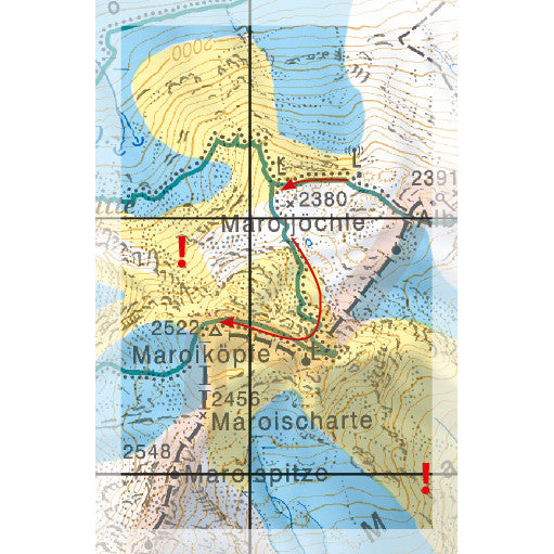 Freeride Map Arlberg
