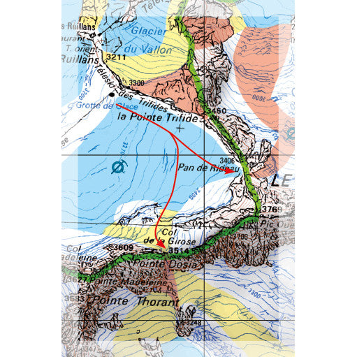 Freeride Map La Grave