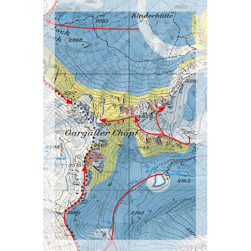 Freeride Map Montafon Backcountry Books
