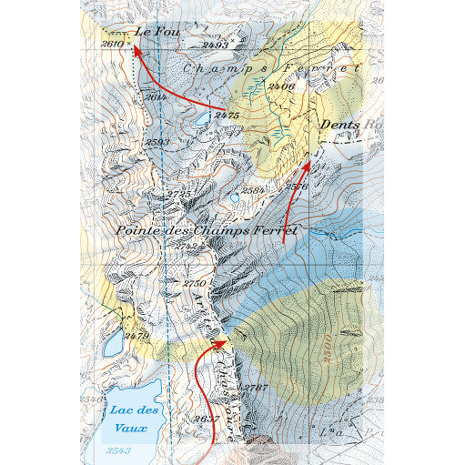 Freeride Map Verbier