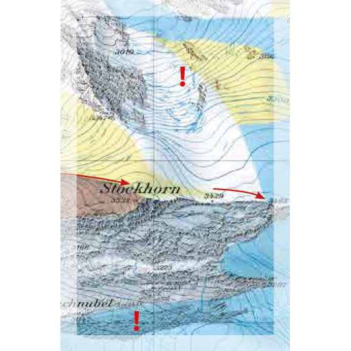 Freeride Map Zermatt