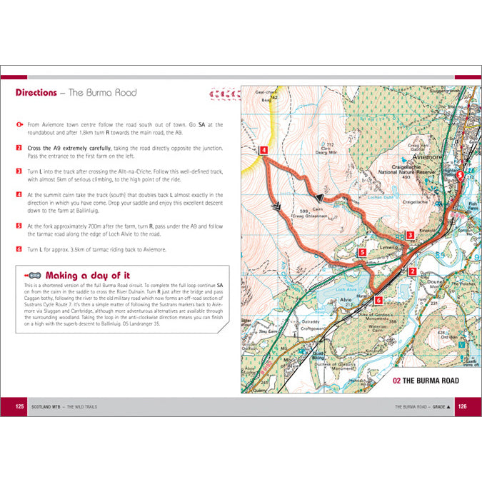 Scotland Mountain Biking Guide Book The Wild Trails | Backcountry Books