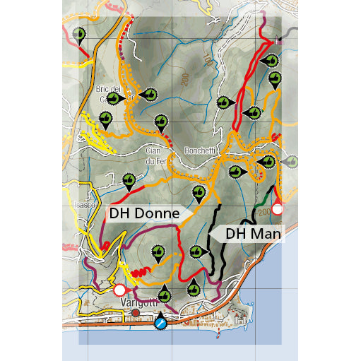 Supertrail Map Finale Ligure | Backcountry Books