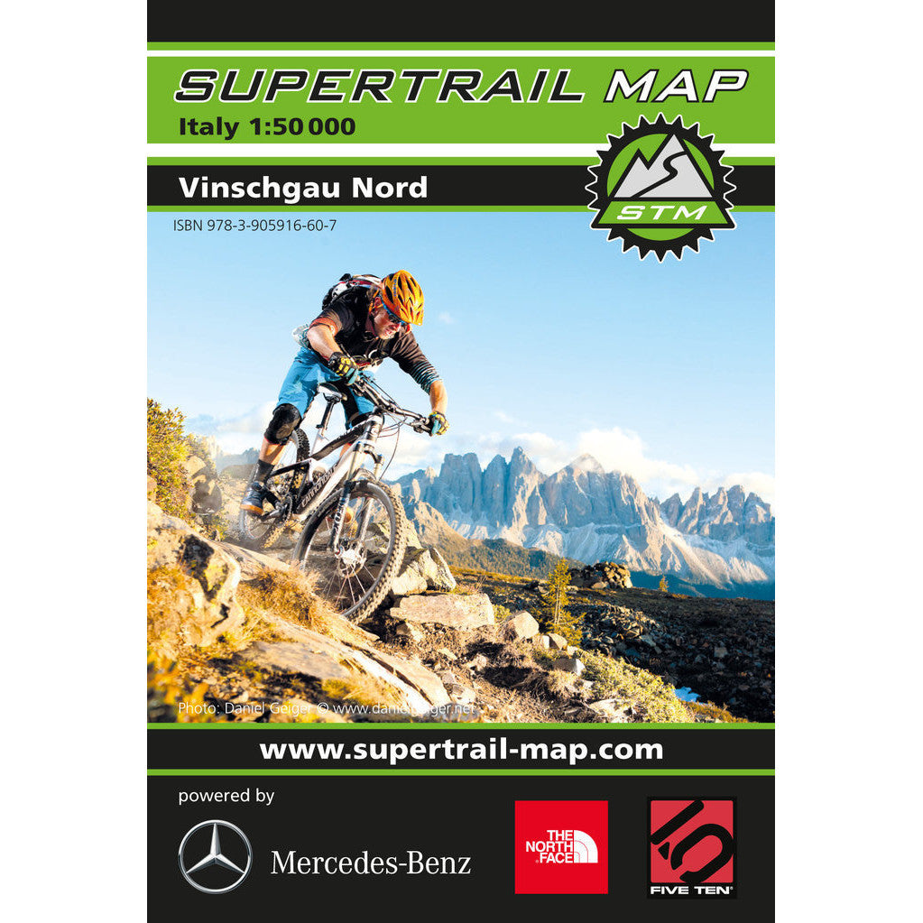mountainbike vinschgau karte Supertrail Map Vinschgau Nord