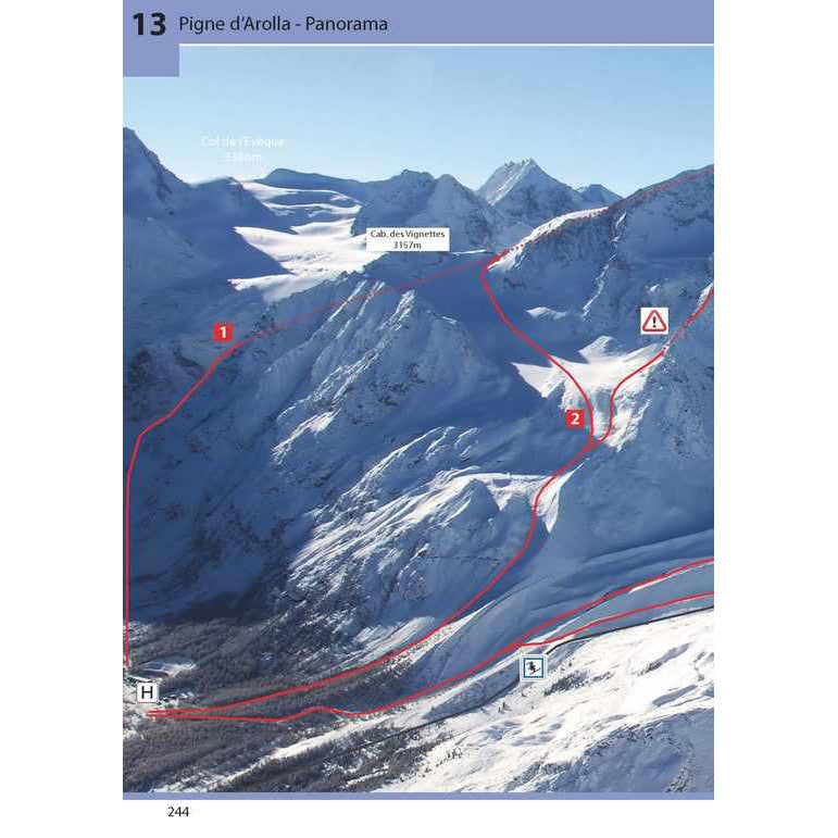 Verbier Off Piste Ski Guide Book | Freeride Verbier | Backcountry Books