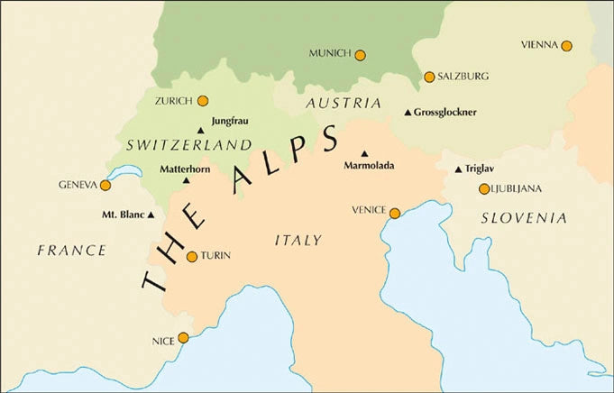 100 Hut Walks in the Alps:  Routes for day walks and overnight stays in France, Switzerland, Italy, Austria and Slovenia | Backcountry Books