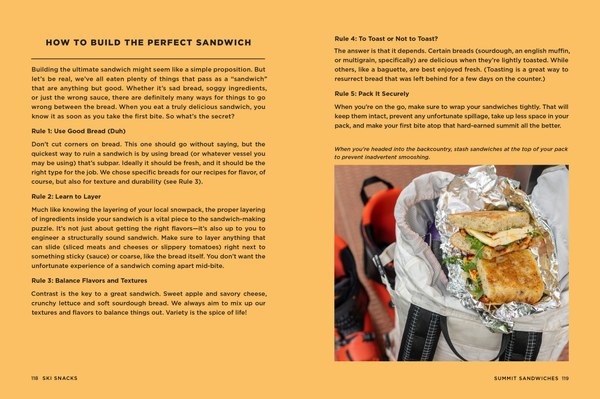 Ski Snacks Book | Backcountry Books