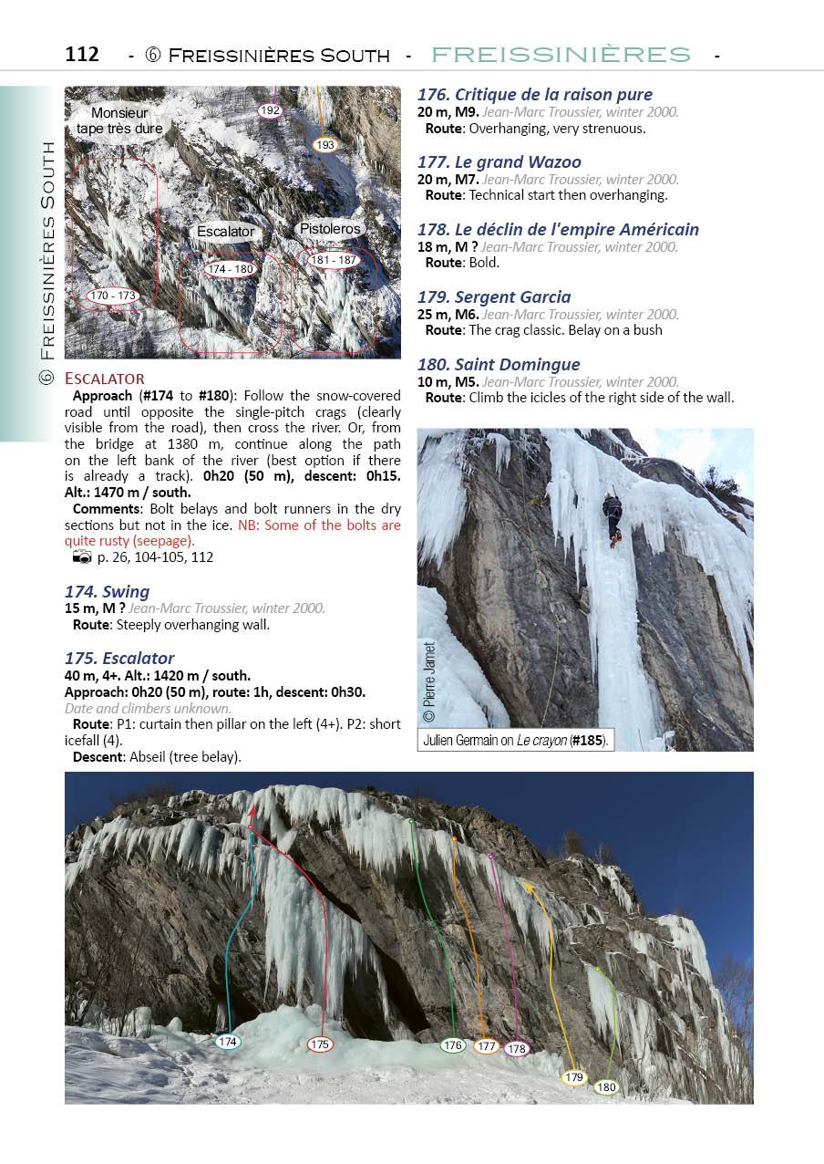 Briancon Ice and Dry Guidebook | Backcountry Books