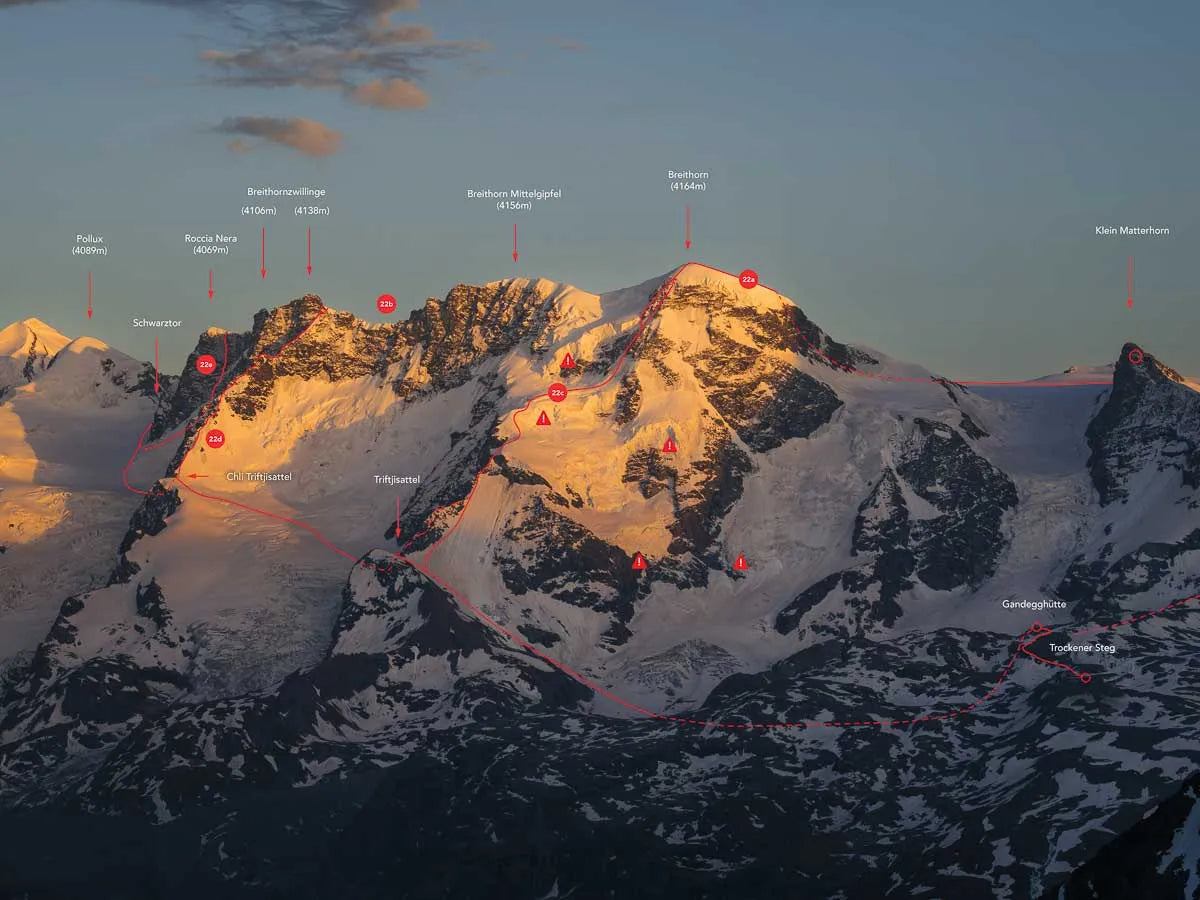 The 4000m Peaks of the Alps Vol 2: Central - Selected Alpine Climbs & Ski Mountaineering Routes Ben Tibbetts | Backcountry Books