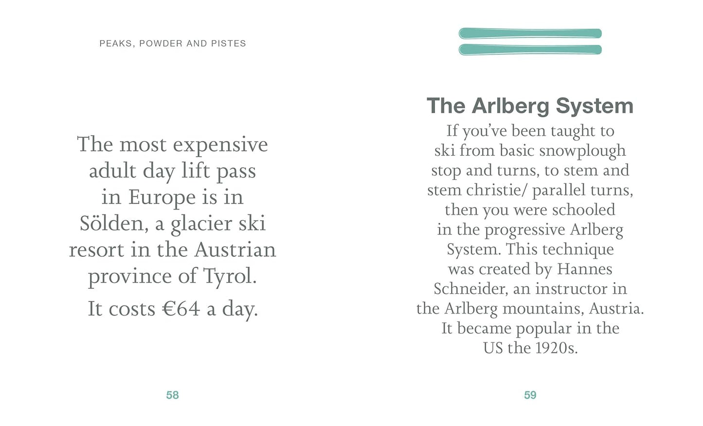 The Little Book of Skiing : Wonder, Wit & Wisdom for the Slopes | Backcountry Books