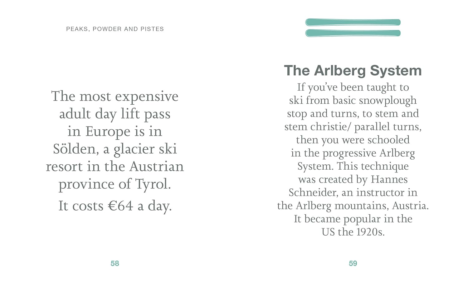 The Little Book of Skiing : Wonder, Wit & Wisdom for the Slopes | Backcountry Books