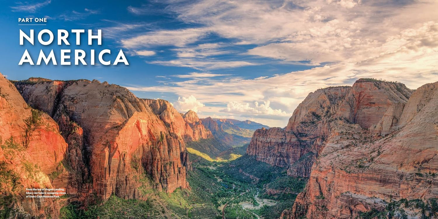 100 Hikes of a Lifetime: The World's Ultimate Scenic Trails National Geographic Book | Backcountry Books
