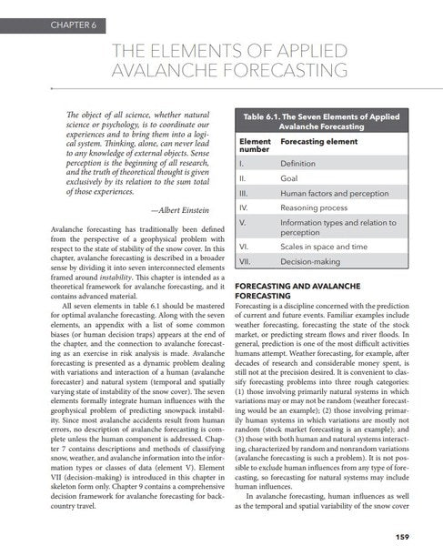 Avalanche Handbook