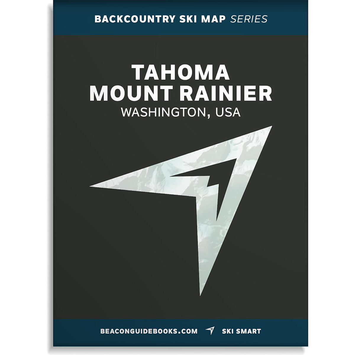 Backcountry Ski Map: Mount Rainier, Washington | Beacon Guidebooks | Backcountry Books