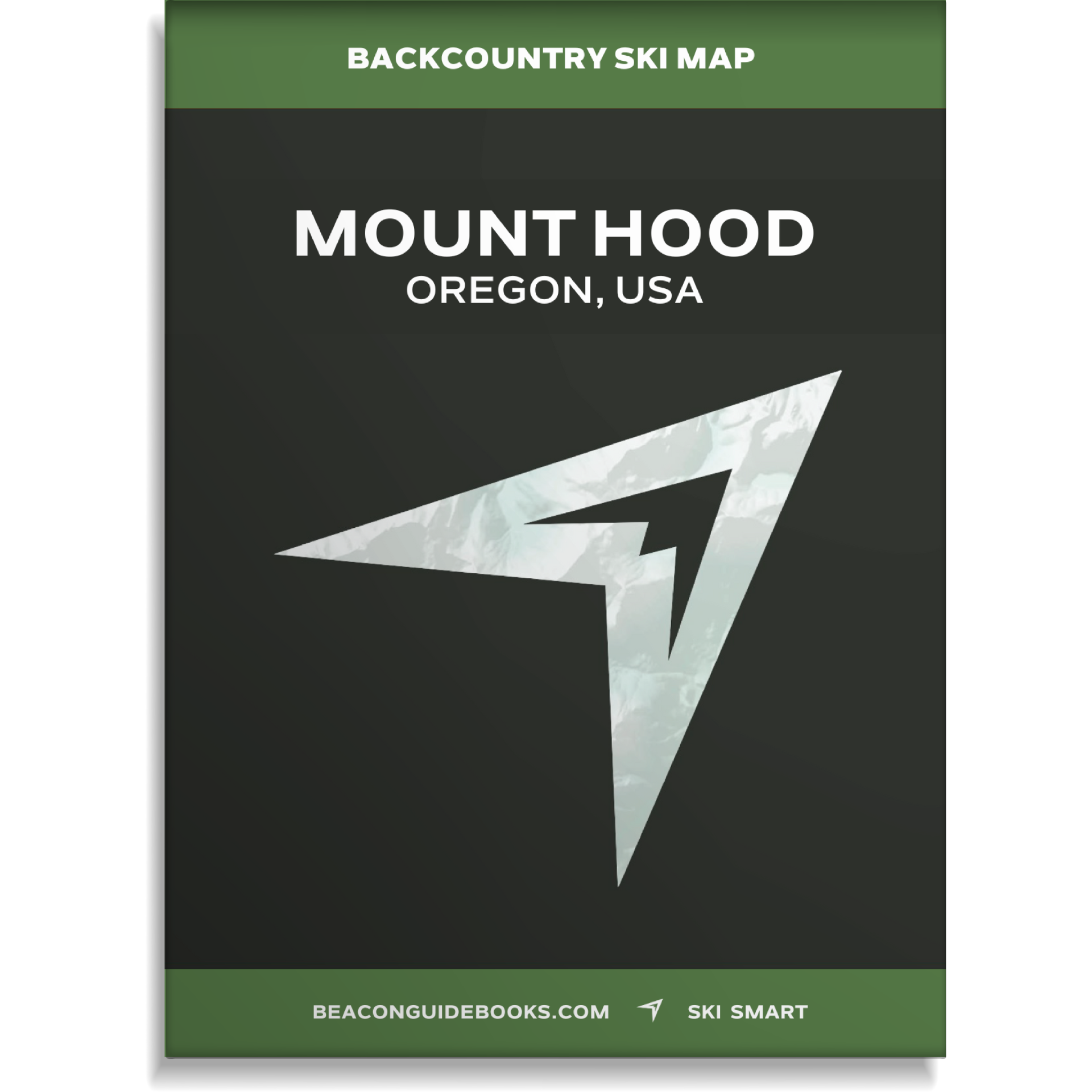 Backcountry Ski Map: Mount Hood, Oregon | Backcountry Books