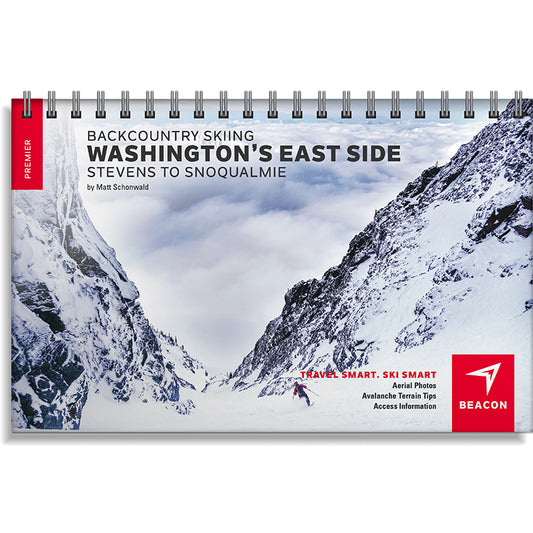 Backcountry Skiing Washington's East Side Stevens to Snoqualmie Beacon Guidebooks | Backcountry Books