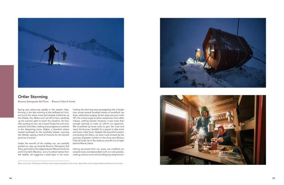 Cabin Wild Alpine Bivouac Huts - Volume 1: West - Mediterranean to Mont Blanc | Ben Tibbetts | Backcountry Books