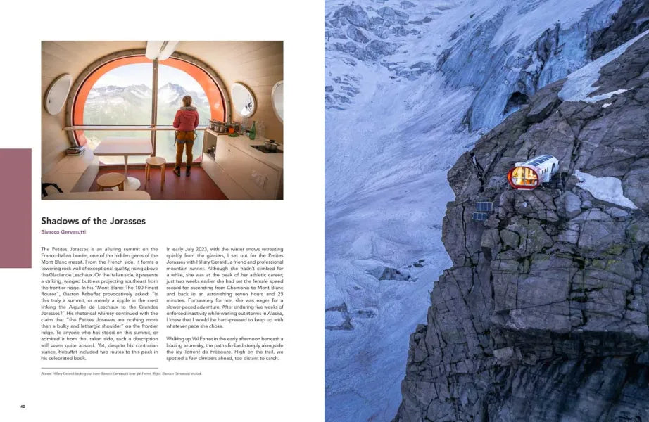 Cabin Wild Alpine Bivouac Huts - Volume 1: West - Mediterranean to Mont Blanc | Ben Tibbetts | Backcountry Books