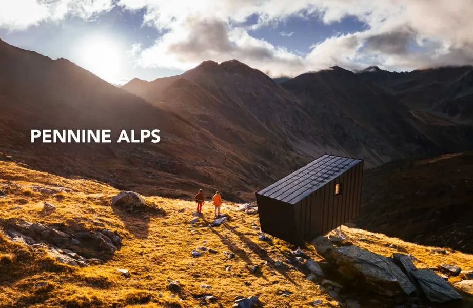 Cabin Wild Alpine Bivouac Huts - Volume 1: West - Mediterranean to Mont Blanc | Ben Tibbetts | Backcountry Books