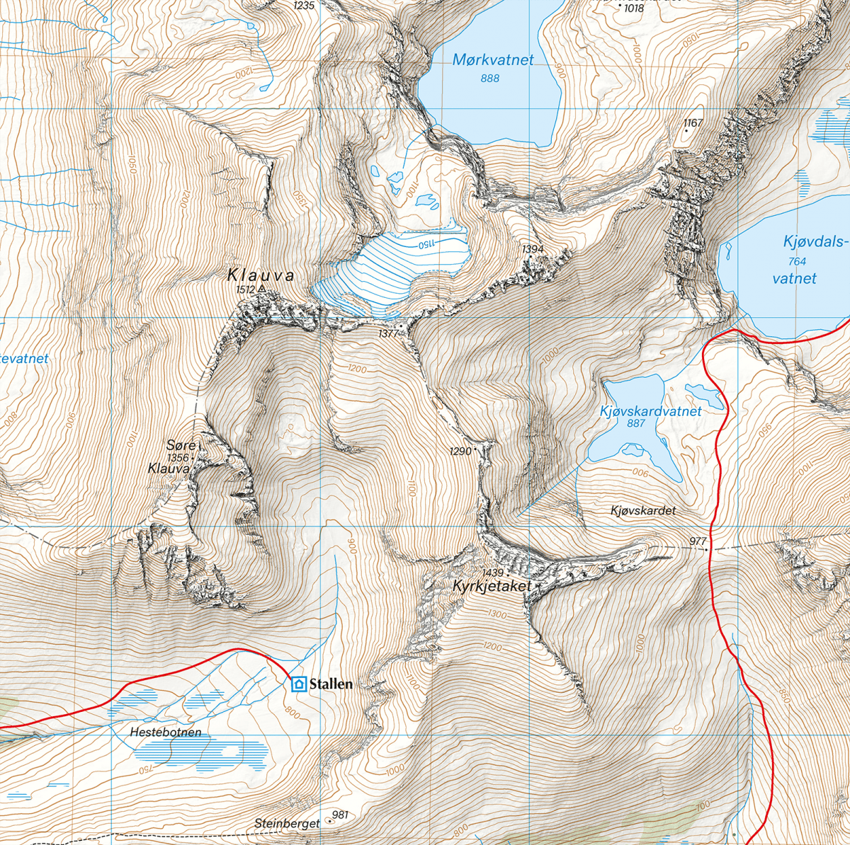 Romsdalen Map | Calazo Isfjorden & Eresfjord 1:25,000 map