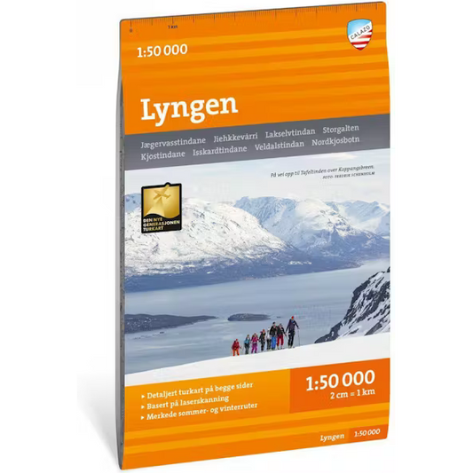 Lyngen Map | Backcountry Books