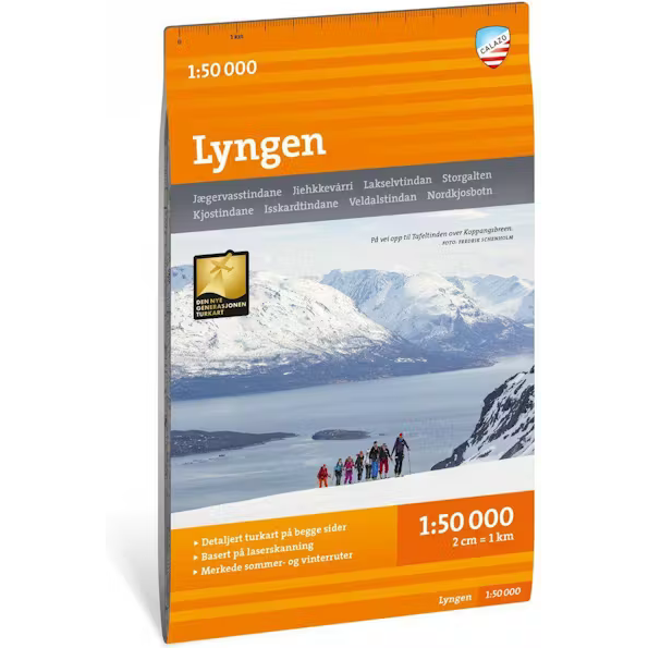 Lyngen Map | Backcountry Books