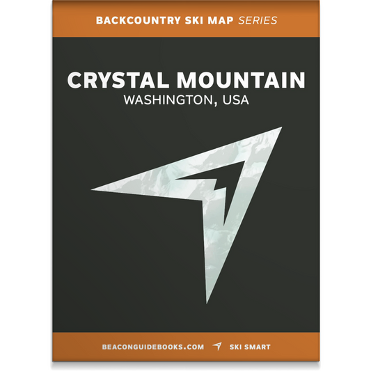 Backcountry Ski Map: Crystal Mountain, Washington | Backcountry Books