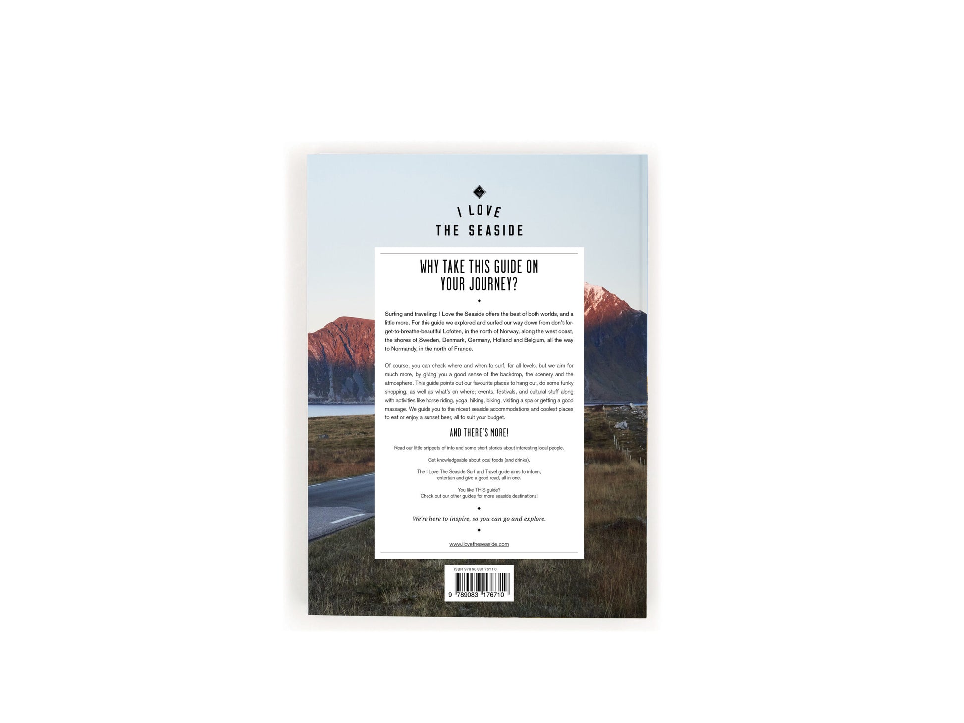 I Love the Seaside Northwest Europe Surfing Guidebook | Backcountry Books