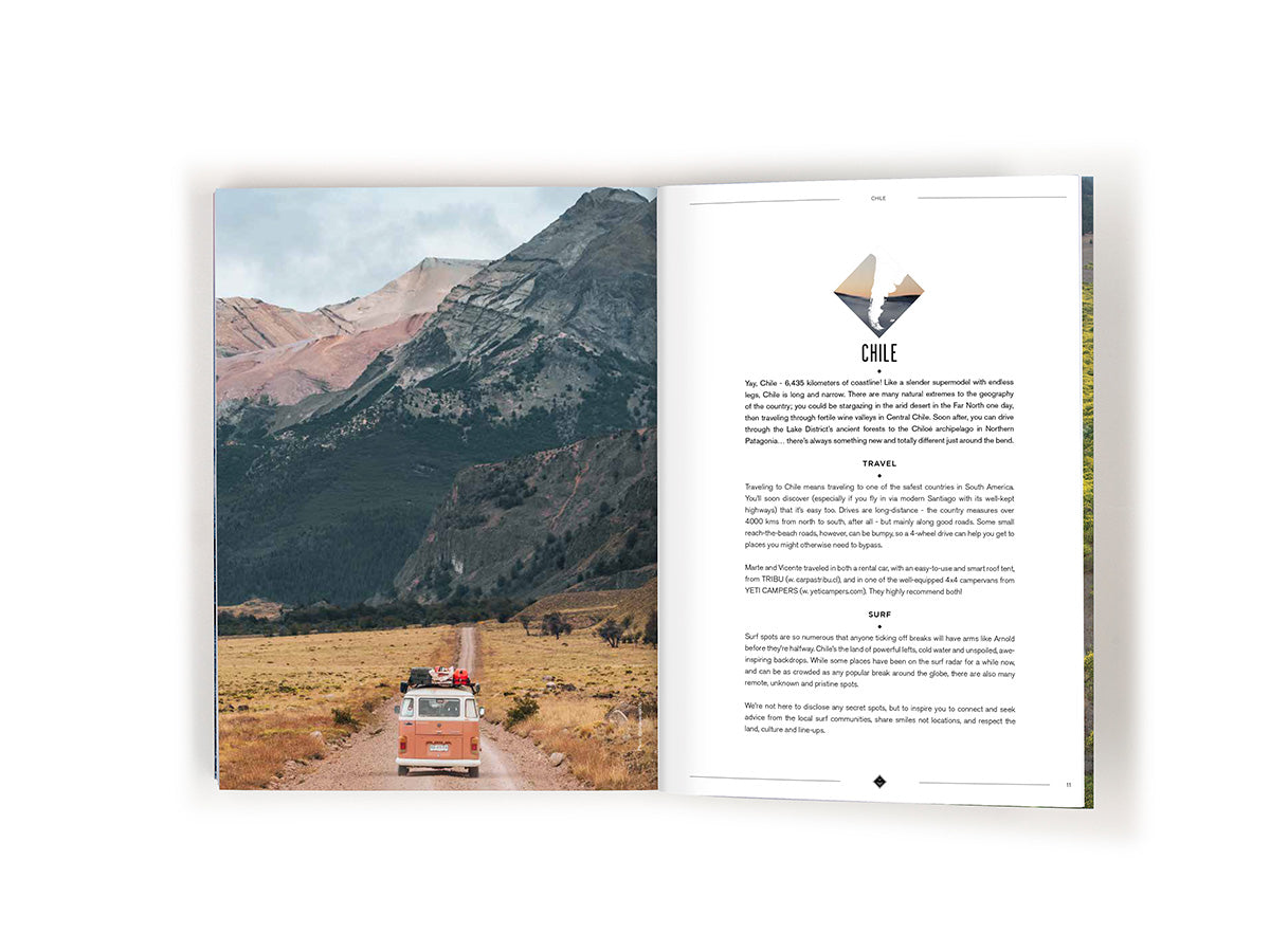 I Love the Seaside Chile Surfing Guidebook | Backcountry Books