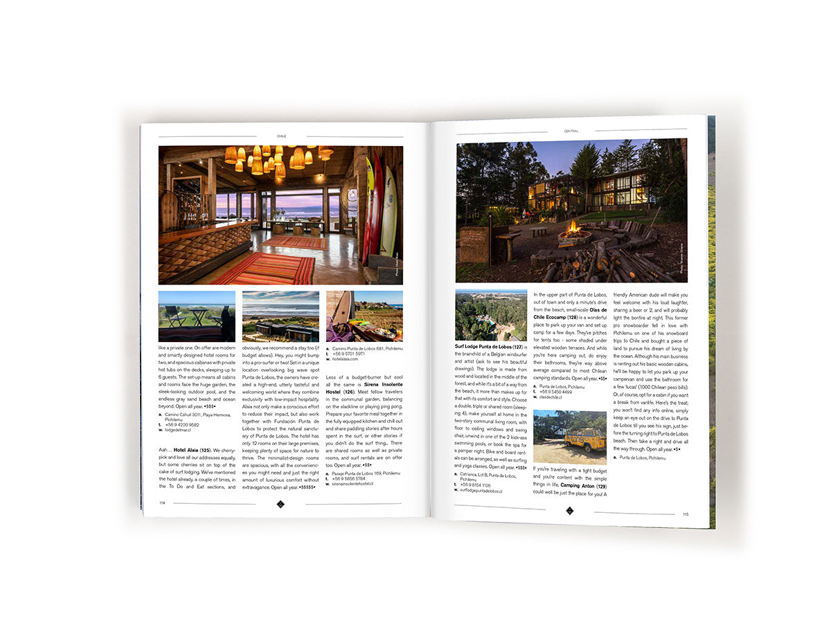 I Love the Seaside Chile Surfing Guidebook | Backcountry Books
