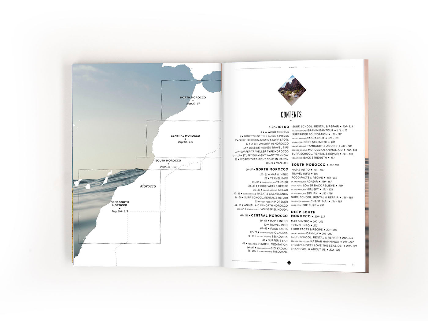 I Love the Seaside Morocco Surfing Guidebook | Backcountry Books