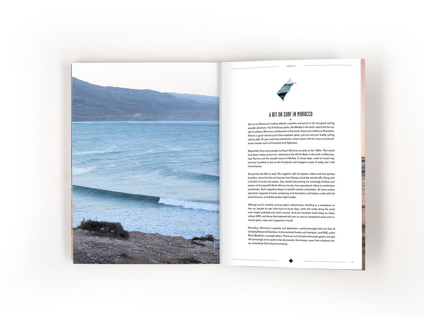 I Love the Seaside Morocco Surfing Guidebook | Backcountry Books