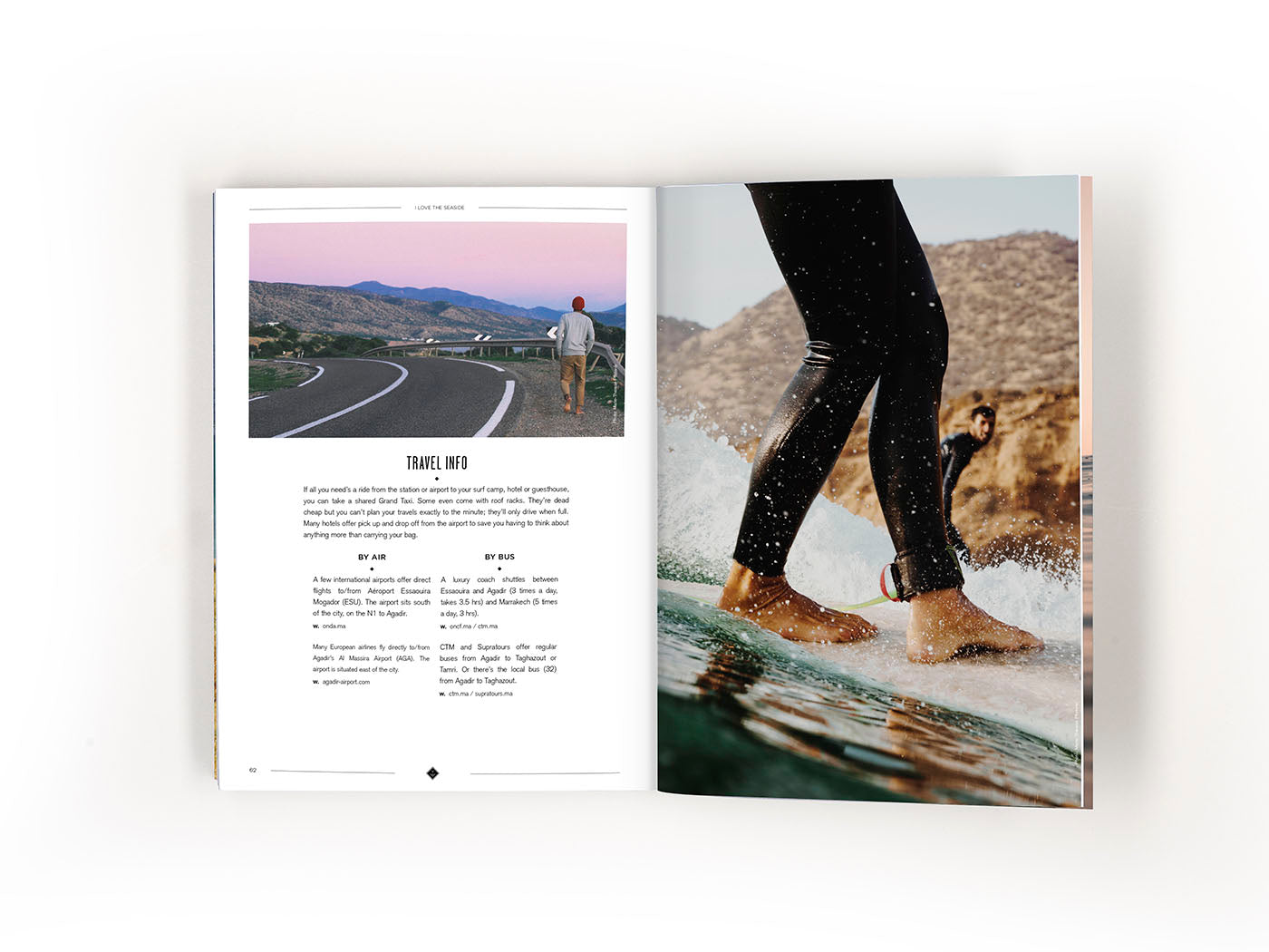 I Love the Seaside Morocco Surfing Guidebook | Backcountry Books