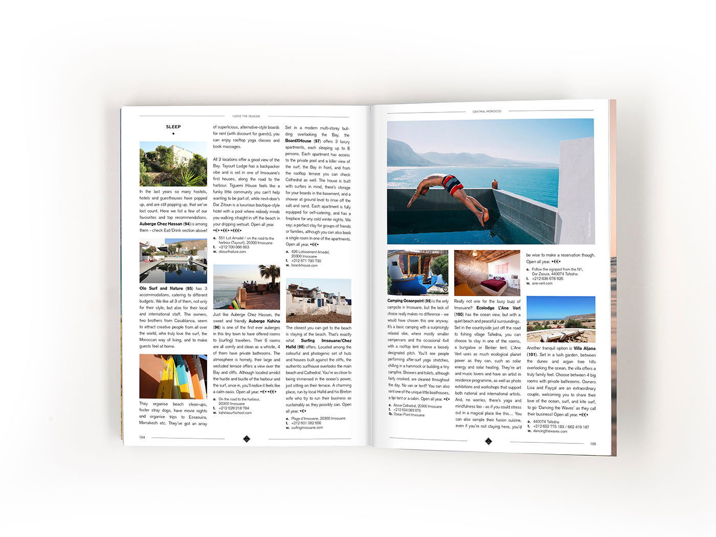 I Love the Seaside Morocco Surfing Guidebook | Backcountry Books