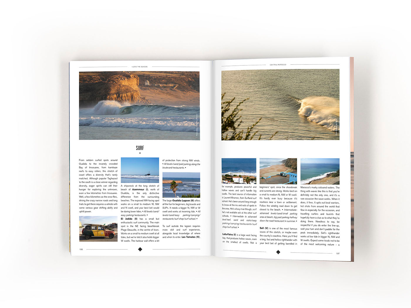 I Love the Seaside Morocco Surfing Guidebook | Backcountry Books