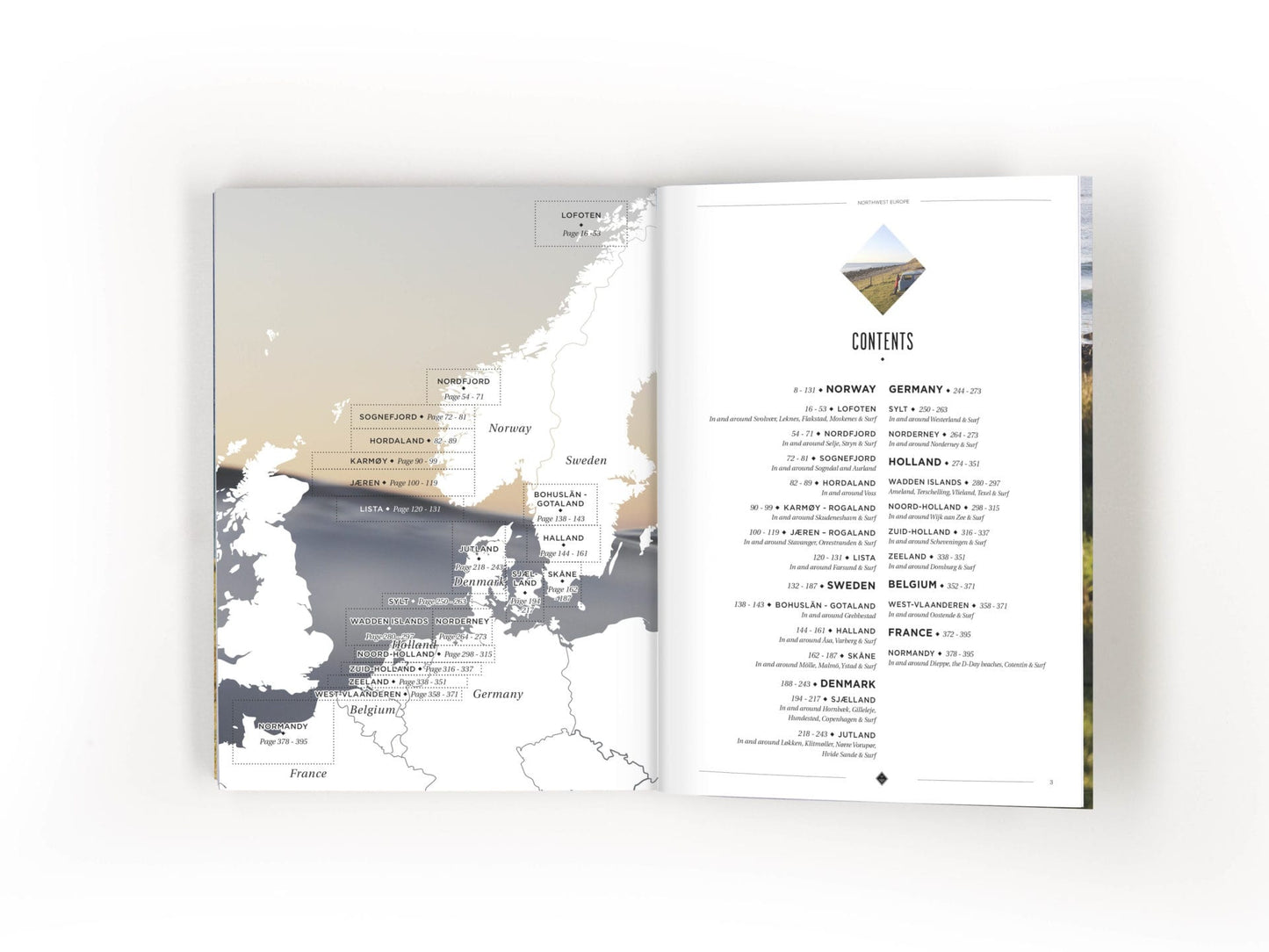 I Love the Seaside Northwest Europe Surfing Guidebook | Backcountry Books