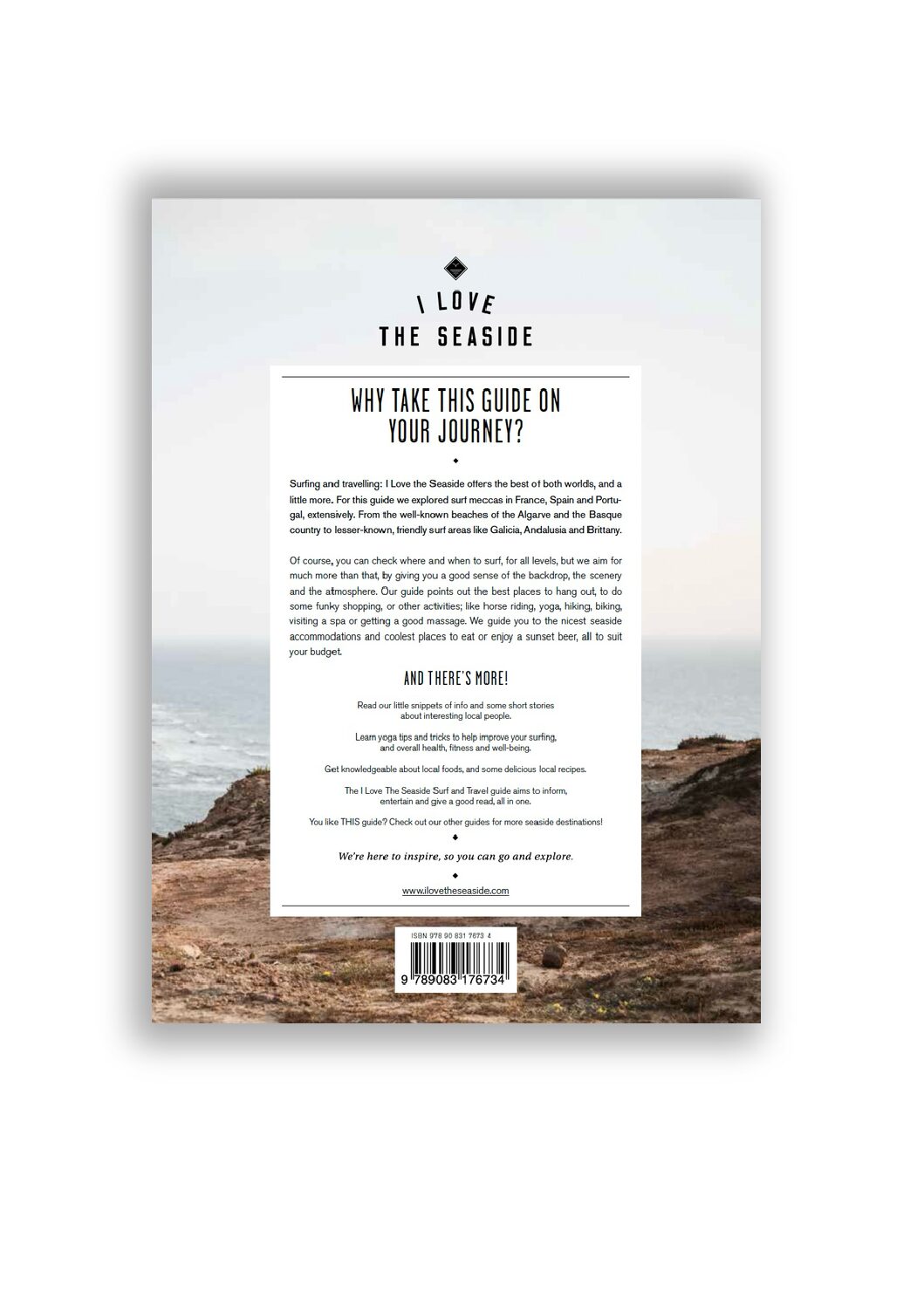 I Love the Seaside France, Spain and Portugal Surfing Guidebook | Backcountry Books