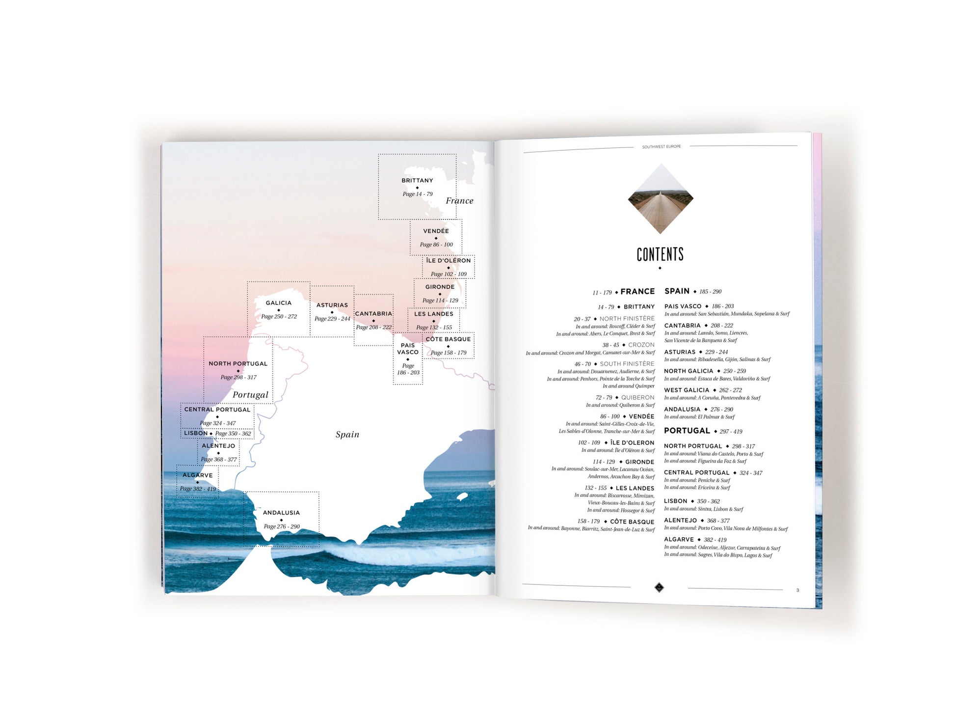 I Love the Seaside France, Spain and Portugal Surfing Guidebook | Backcountry Books