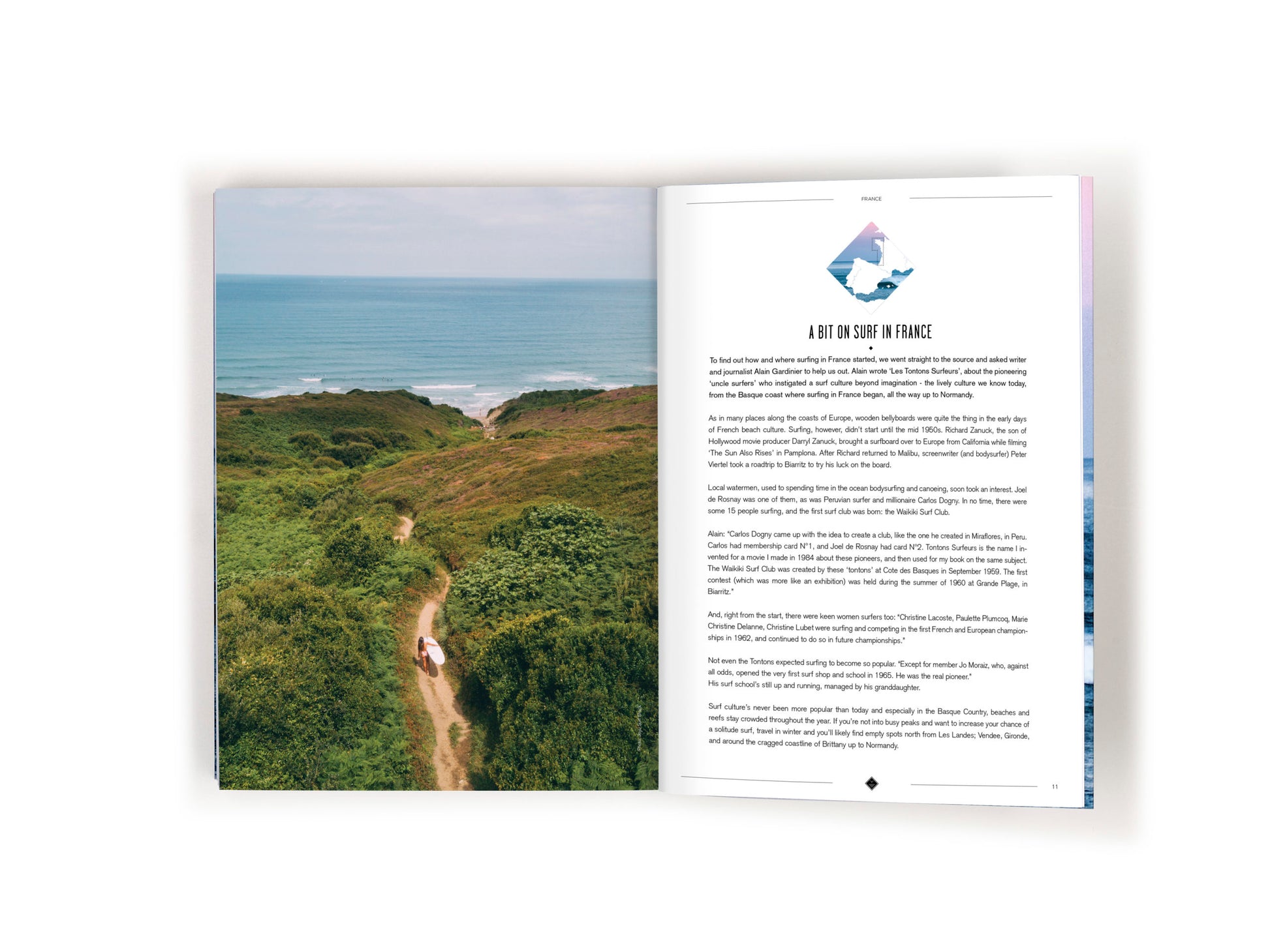I Love the Seaside France, Spain and Portugal Surfing Guidebook | Backcountry Books