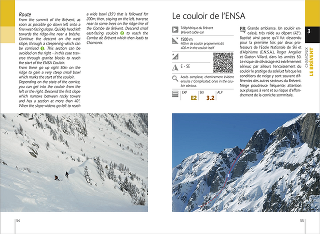 Mont Blanc Off Piste Hors Piste Vamos Guidebook | Backcountry Books