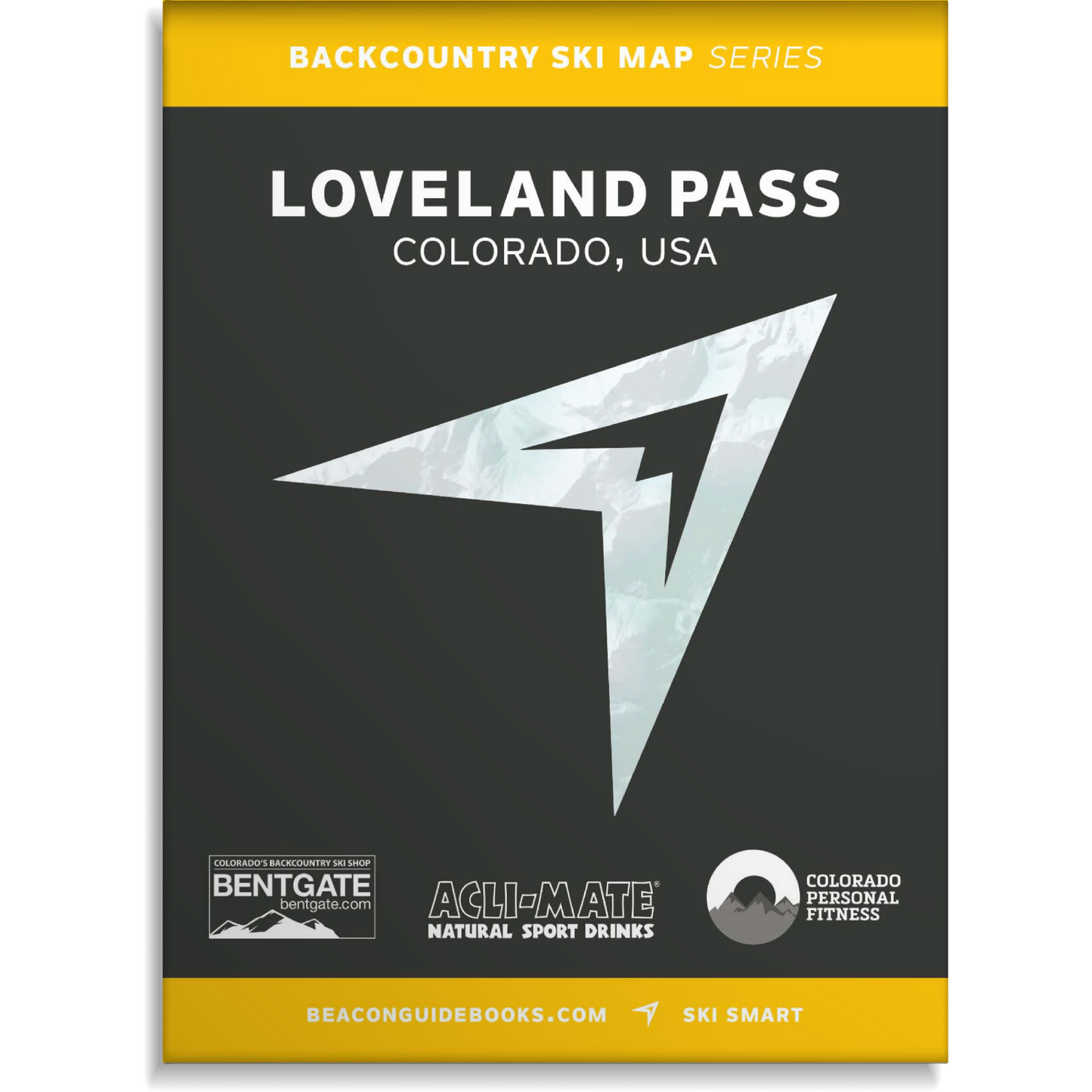 Backcountry Ski Map: Loveland Pass, Colorado | Backcountry Books